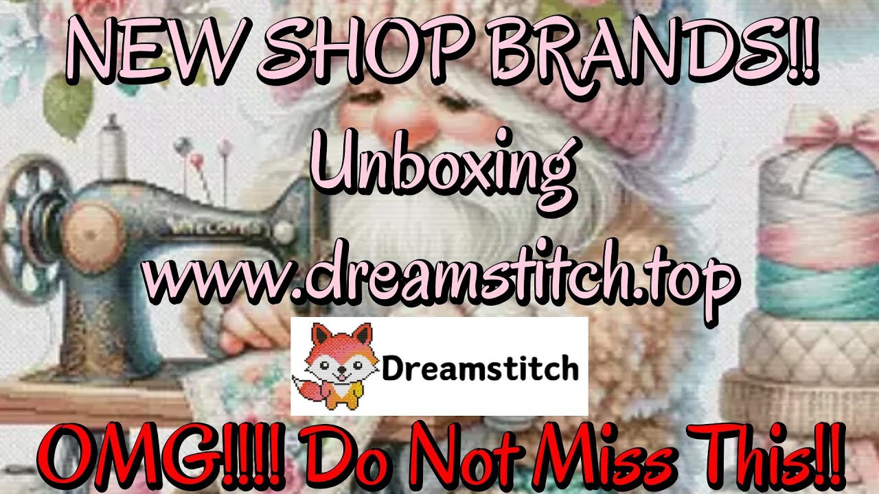 DREAMSTITCH UNBOXING #dreamstitch #pointdecroix  #stampedcrossstitch #embroidery #unboxing