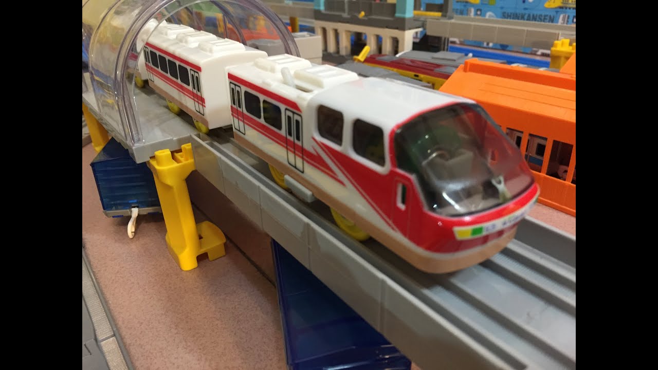 01615 MEITETSU プラレール名鉄パノラマスーパー - YouTube
