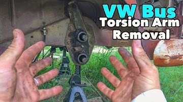 VW Bus - Torsion / Trailing Arms Removal | MicBergsma