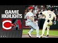 Reds vs dbacks game highlights 51424  mlb highlights