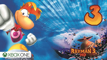 Rayman 3 HD (Xbox One) - 1080p60 HD Walkthrough Chapter 3 - The Bog of Murk