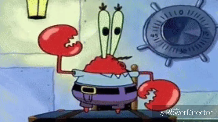 SpongeBob Mr. Krabs Robot Dance