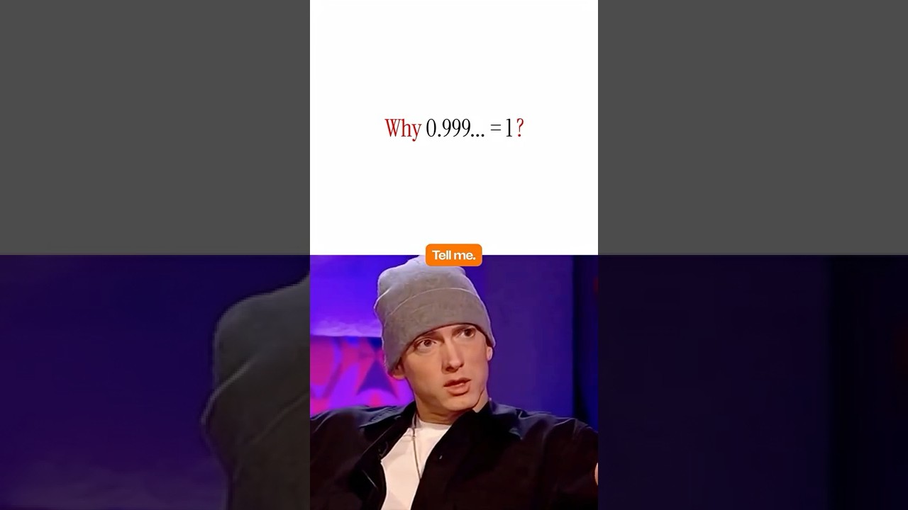 Why 0.999… = 1 ?