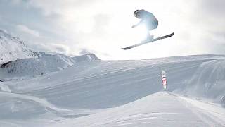 First time TRIPLE cork by Emanuele Canal at Mottolino snowpark by Mottolino Fun Mountain 993 views 4 years ago 33 seconds