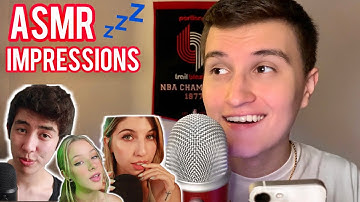 [ASMR] Impersonations of Other ASMRtist
