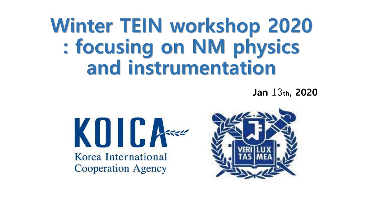 2020 TEIN Winter Workshop [Day 2] SPECT
