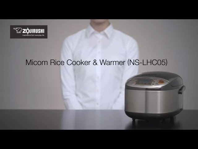 Zojirushi Rice Cooker, 3-Cup: NS-LGC05 + Reviews | Crate & Barrel