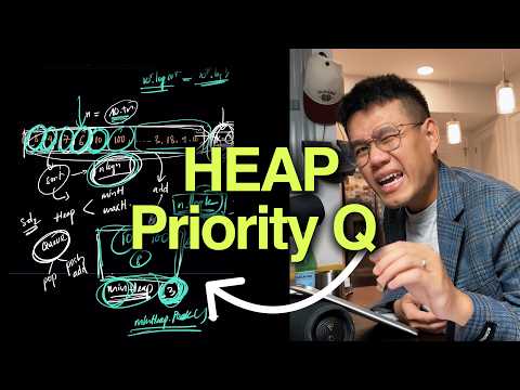 How does a HEAP/PRIORITY QUEUE work? The key to the problem: Find the Kth largest number.