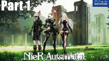 Nier Automata Gameplay Walkthrough Part 1 Prologue (PS4 PRO) 1080p