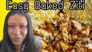 Easy Baked Ziti