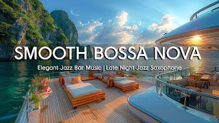 Sunset Melodies 🌅 Relaxing Bossa Nova Music And Ocean Waves Create The Perfect Beach Atmosphere 🎵