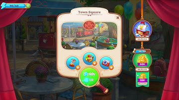 Manor Matters Town Square HD | Failed in Slingshot | grape leaf, glasses, sun, bow, flask, cane, dog