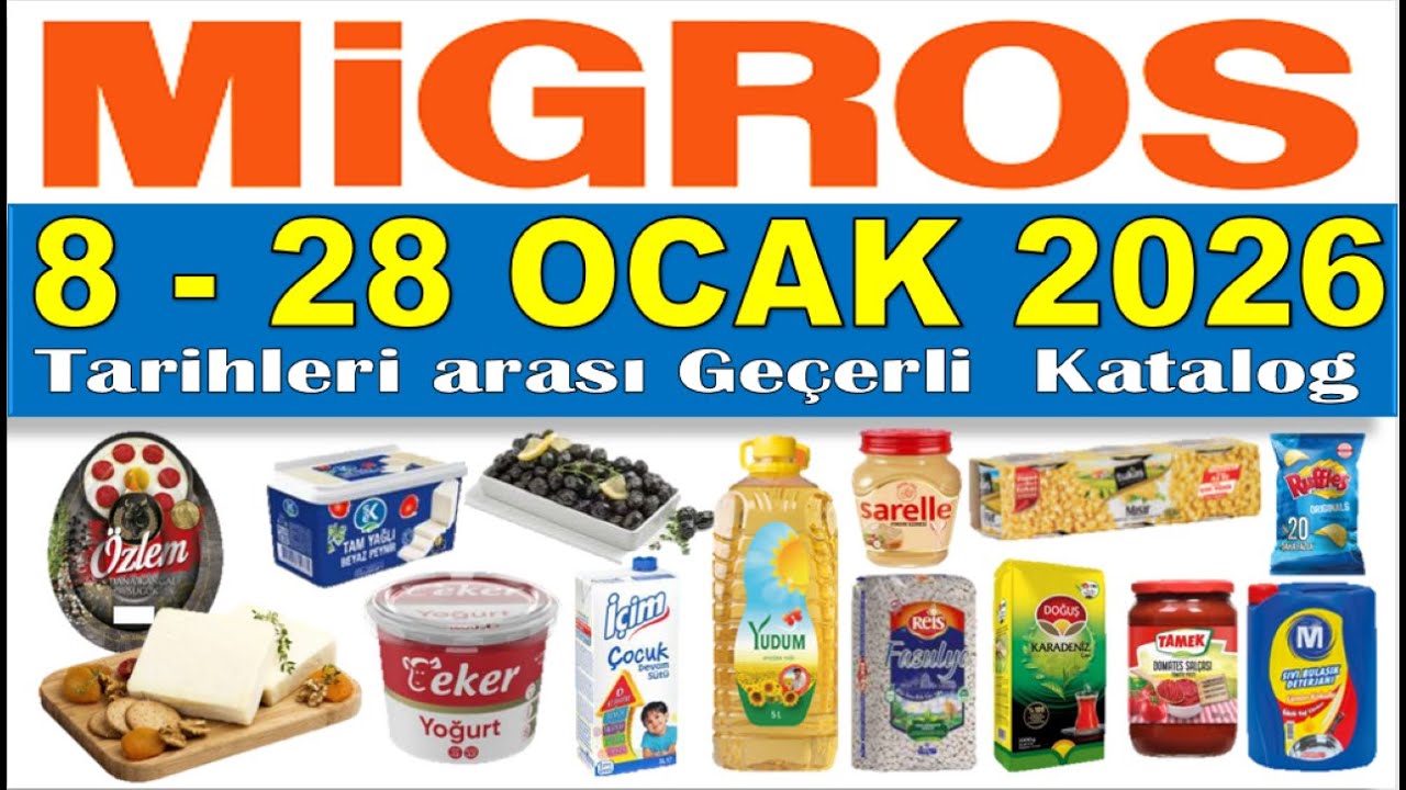 MİGROS 28 OCAK 2026 TARİHİNE KADAR GEÇERLİ ✅ MİGROSKOP İNDİRİMLİ ÜRÜNLER KATALOĞU ✅ RESMİ KATALOG