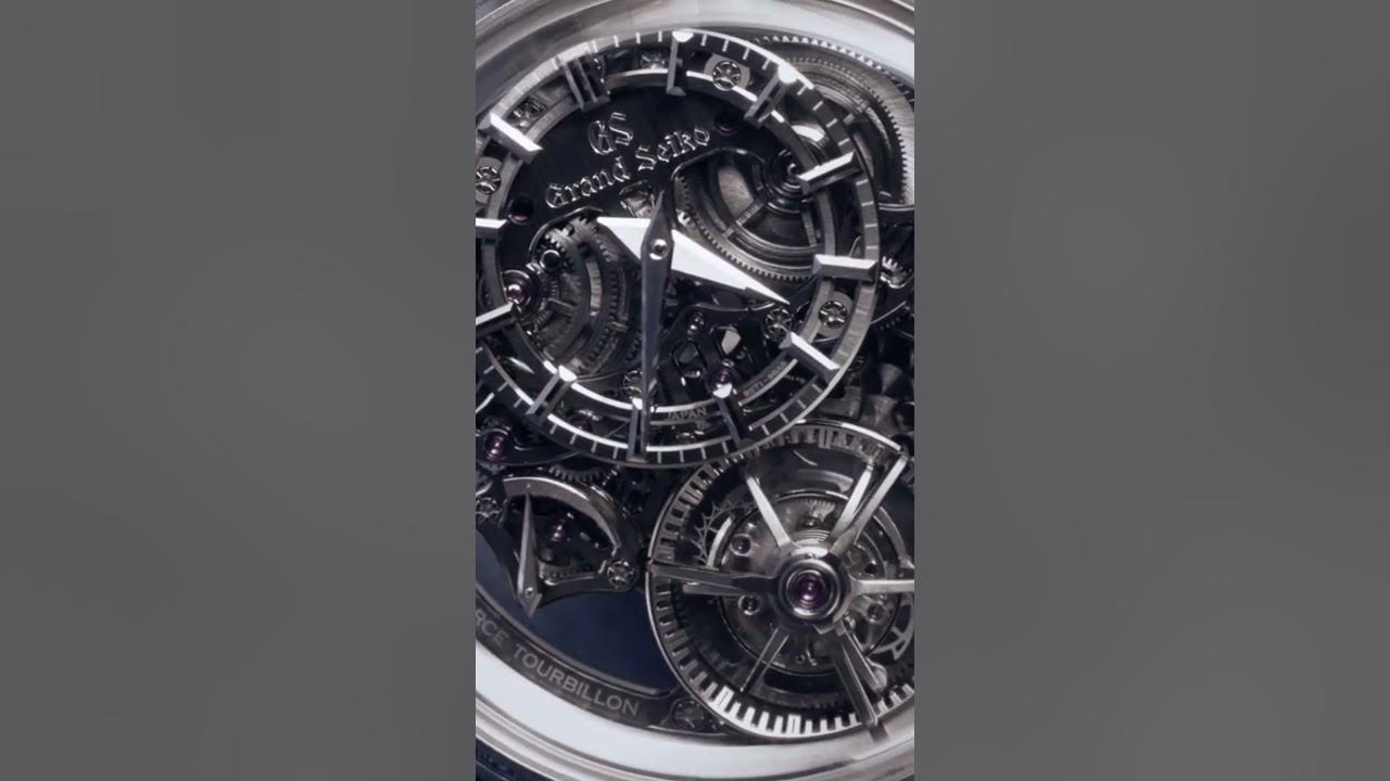 Grand Seiko Kodo Constant-Force Tourbillon Watch: The Sound of a Heartbeat  - YouTube