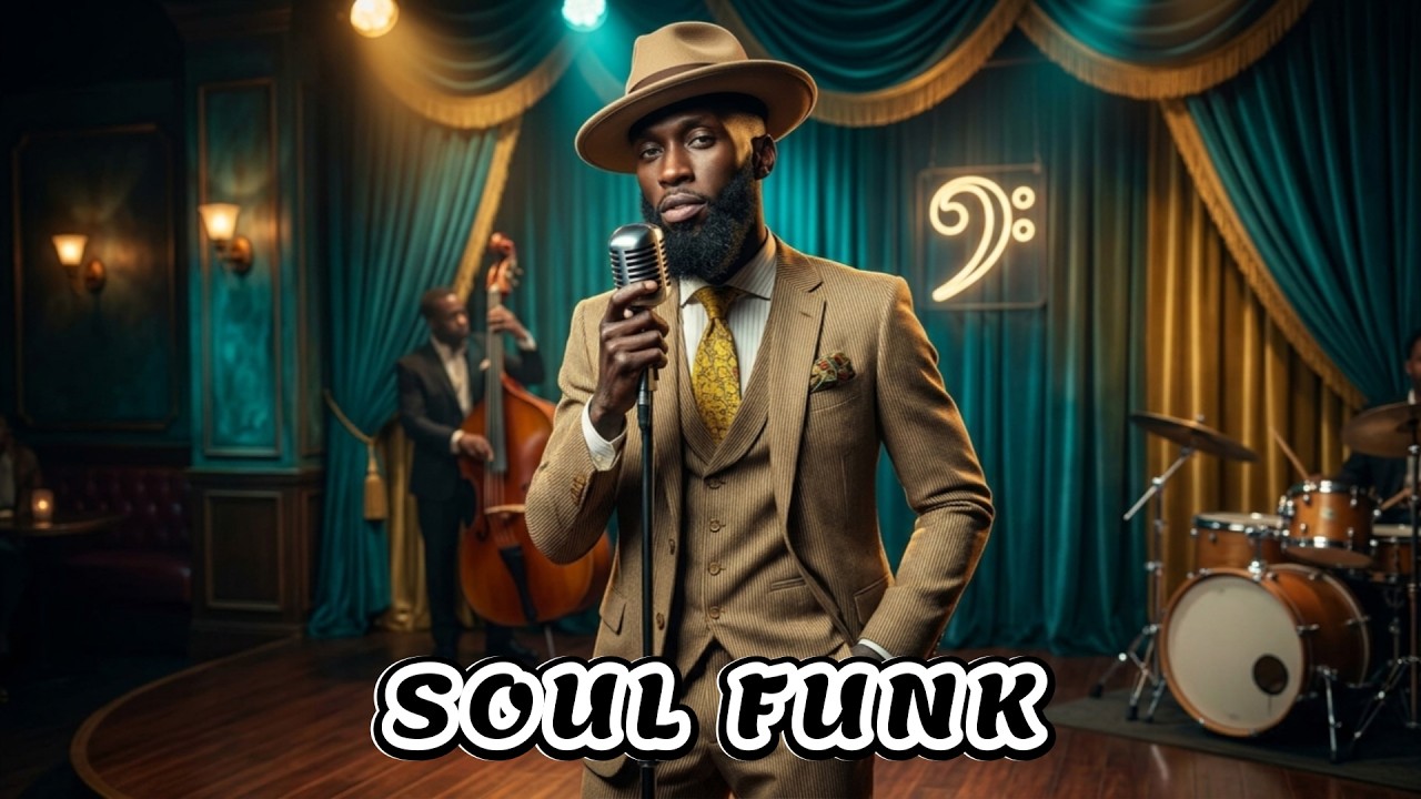 Restless Funk 🎸When the Bass Speaks After Dark Minimal Soul Funk · Vintage Jazz Funk ...