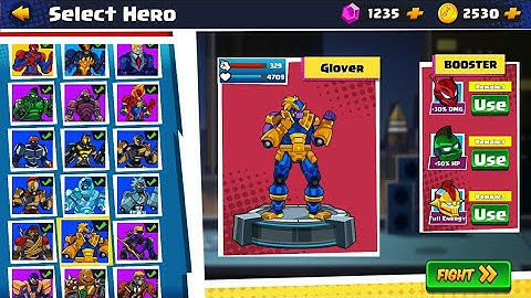 Robot Super : Hero Champions - GlOVeR