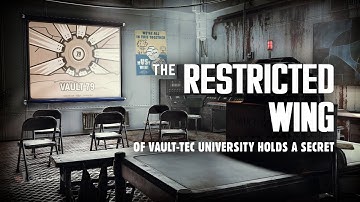 The Restricted Wing of Vault-Tec University Holds a Secret - Fallout 76 Wastelanders Part 31