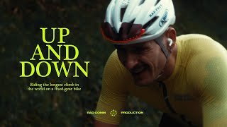 Up And Down  Riding The Longest Climb Of The World With A Fixed Gear Bike  Rad Race
