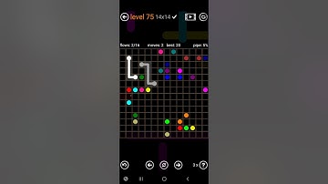 How To Solve Flow Free Premium 14x14 Mania Level 75 Hard Board Walk Through Solution Walkthrough