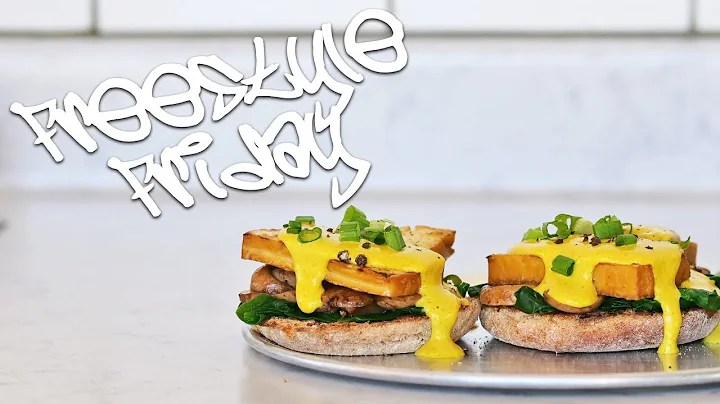 ULTIMATE VEGAN EGGS BENEDICT // van life recipe
