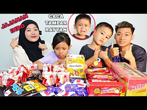 EATING SAMYANG CARBONARA CREAM,CACA BUAT RAYYAN MENANGIS😱‼️