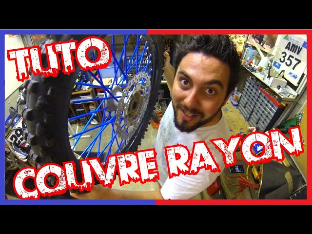 Comment poser des COUVRES RAYONS sur une moto? #TUTOMX 