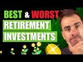 7 types of retirement investments ranked from worst to best