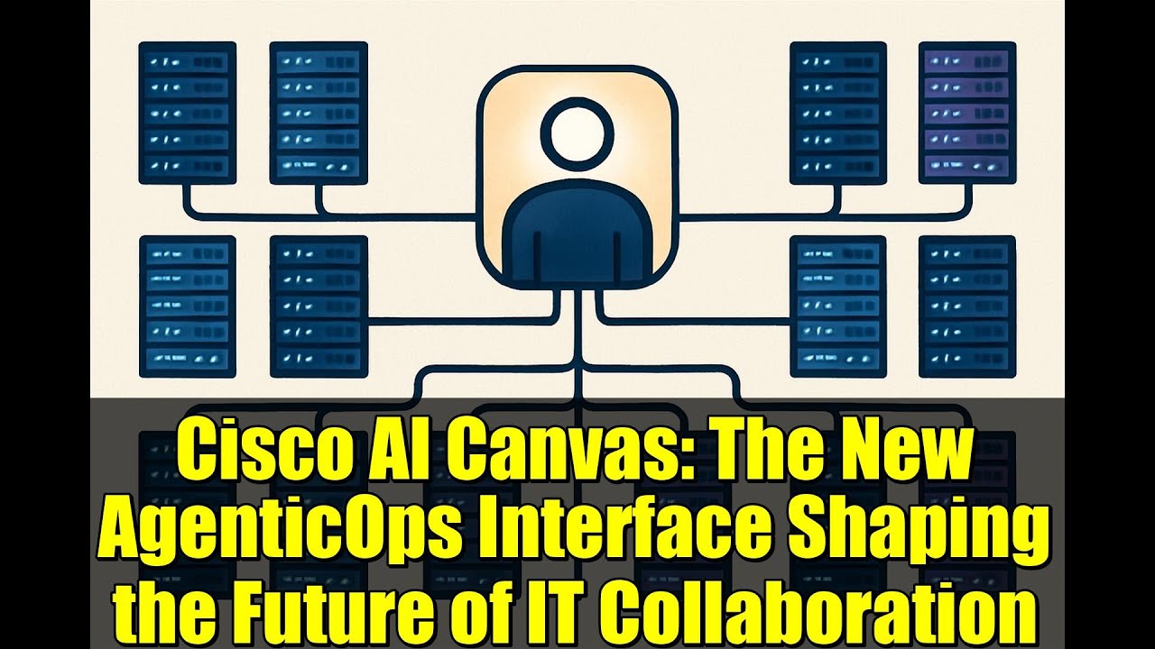 Cisco AI Canvas: The New AgenticOps Interface Shaping the Future of IT Collaboration