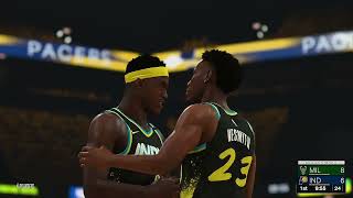 NBA 2024 Playoffs Eastern Conference Quarter Finals Game 3hree Milwaukee Bucks @ Indiana Pacers
