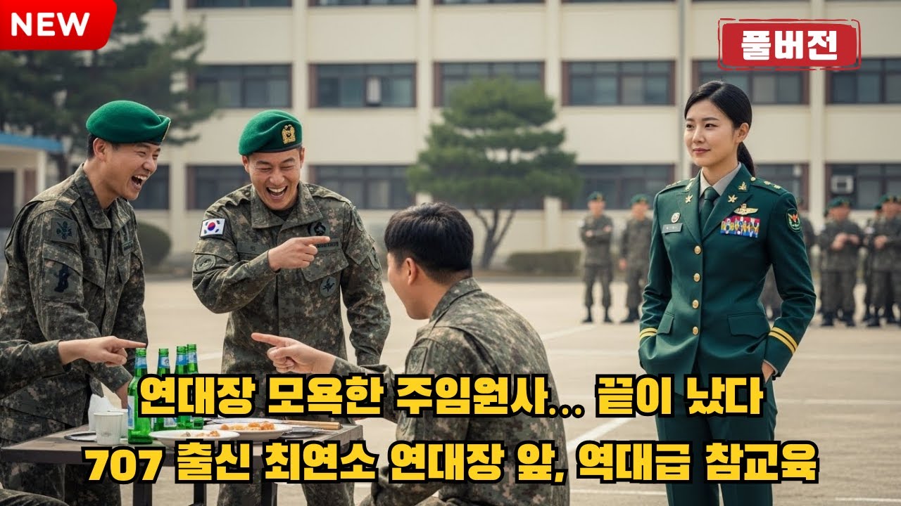 [실화] 707 특임대 출신 최연소 연대장을 모욕한 주임원사… 병사들 앞에서 벌어진 역대급 참교육[오디오북] [반전사연] [감동사연]