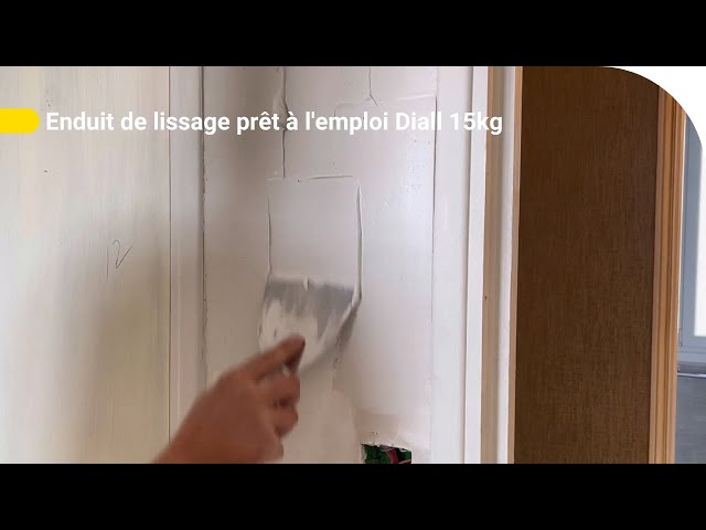 Avis Consommateur : Enduit de lissage prêt à l'emploi Diall 15kg