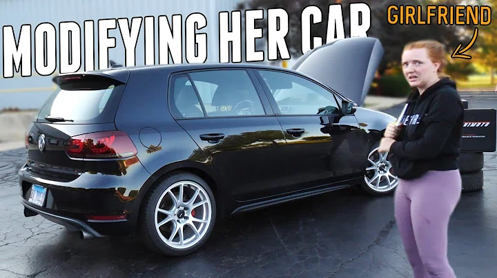 Teaching my Girlfriend How To MODIFY her CAR!