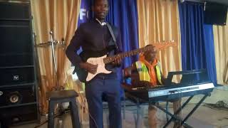 Seben lead Guitar you have never heard before -By -Apostle Abed Mukaria.