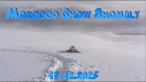 Terrifying Snow Apocalypse in Morocco Atlas Mountains Buried Under 80 cm – Chaos and Deaths December