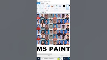 how to make text background in ms paint #tipsandtricks #sigmacomputerworld #shorts #video #mspaint