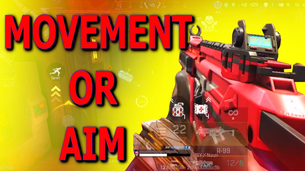 MOVEMENT OR AIM ? | APEX LEGENDS MOBILE - YouTube