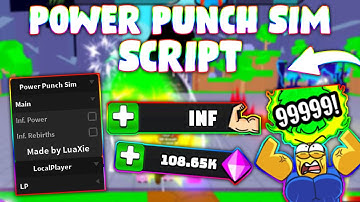 *NEW* Power Punch Simulator Script (PASTEBIN 2023) (AUTOFARM, HATCH EGG, SPEED, NO COOLDOWN)