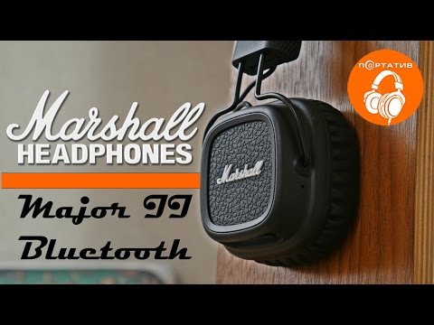 Marshall Major II Bluetooth  Обзор первых Bluetooth наушников от Marshall