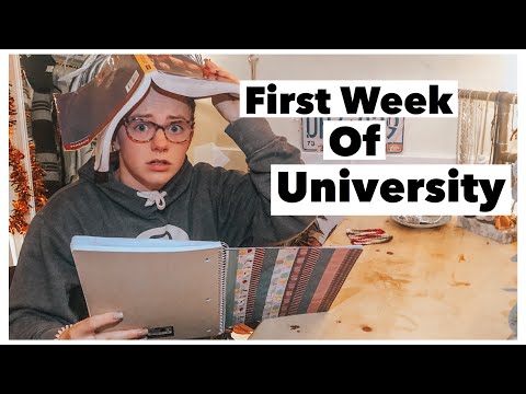 my first week at University of Calgary vlog