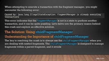 How to Inflate a View with FragmentContainerView Within a Fragment: Resolving FragmentManager Issues