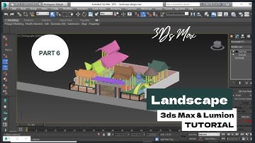3ds Max I Landscape  Project 3d Modeling In 3ds max Part 6