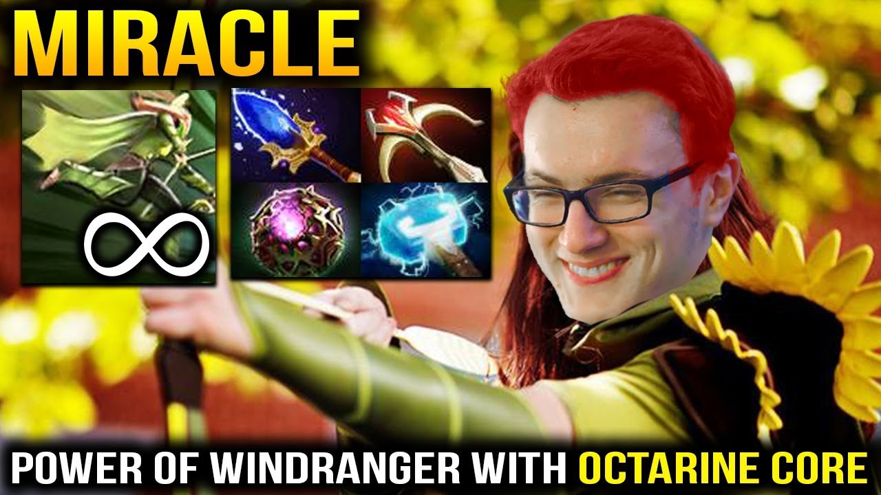 MIRACLE WINDRANGER CRAZY GAME! Unstoppable Windrun Dota 2 YouTube