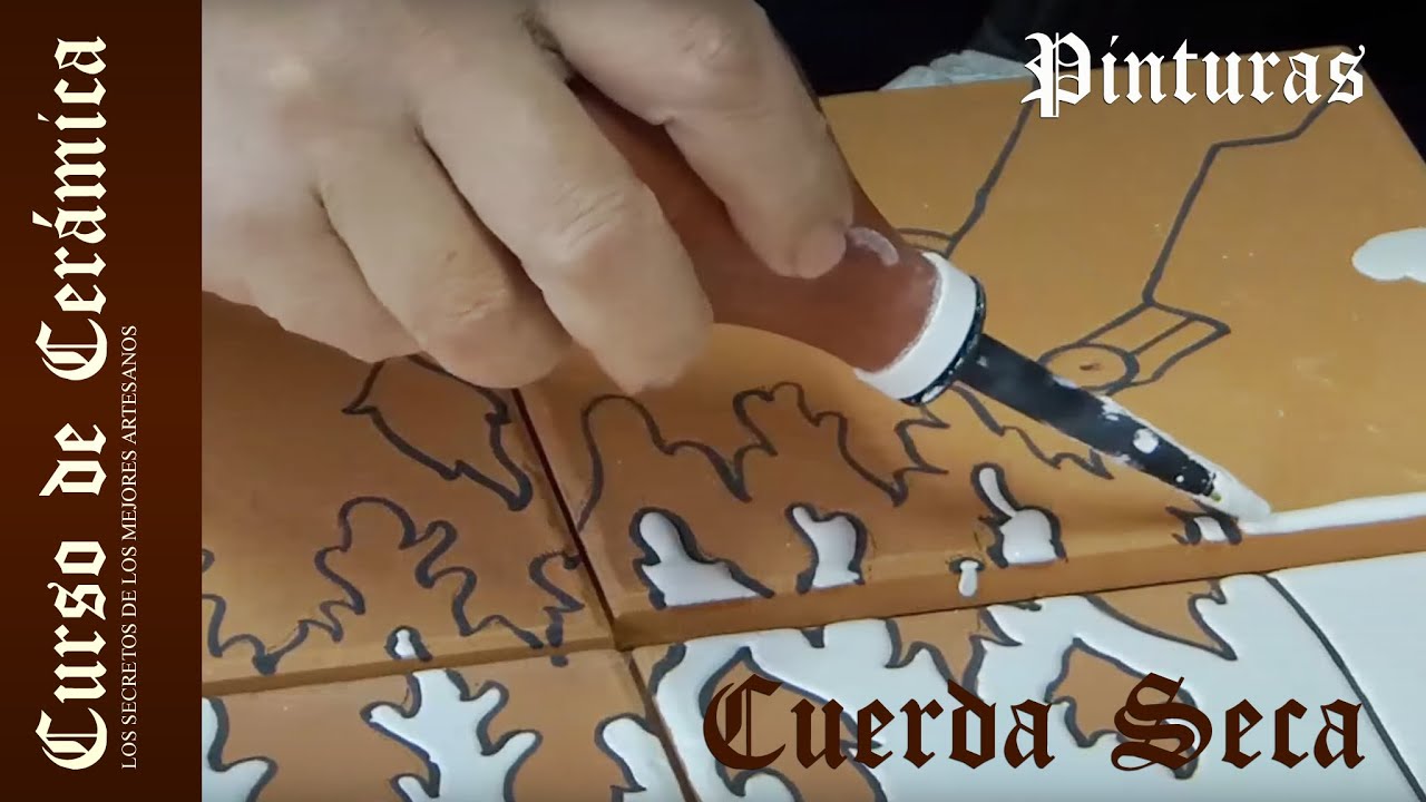 Curso de Cerámica - Preparar Esmaltes para Cuerda Seca