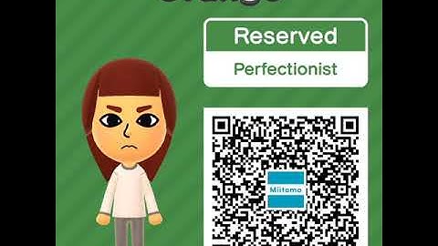 QR codes of my OC Mii characters part 2