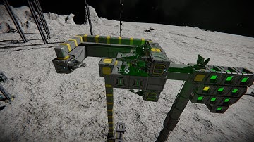 Space Engineers Self-Building Tether