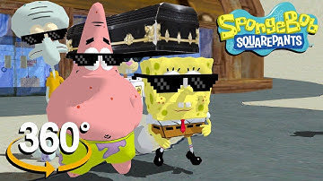 Spongebob Squarepants! - 360°  - Coffin Dance Meme! (The First 3D VR Game Experience!)