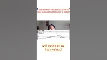 bakit kailangan ng magpanotary | paano magchange name and status ng PRC ID?