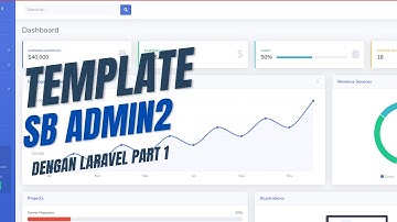 Integrasi  template sbadmin dengan laravel #part1