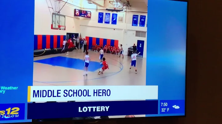 Insane buzzer beater by 12 year old