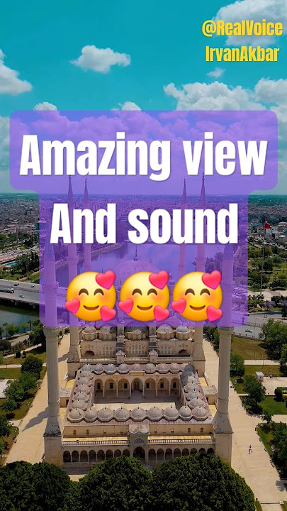 Amazing view and beautiful sound #shorts #viralvideo #maherzain
